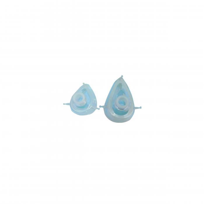Clearhood silicone face mask