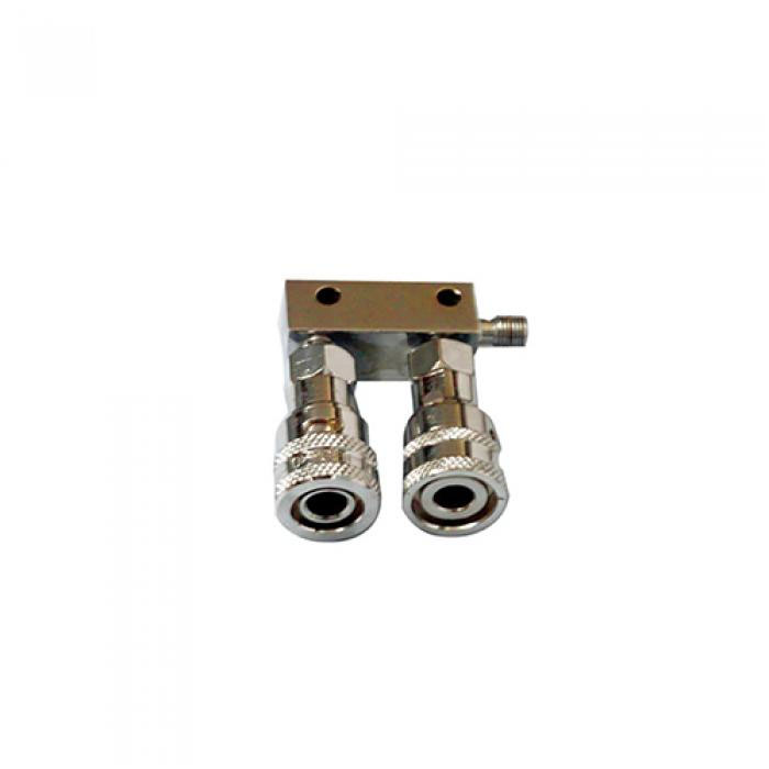 Twin outlet manifold block assembly - 5042